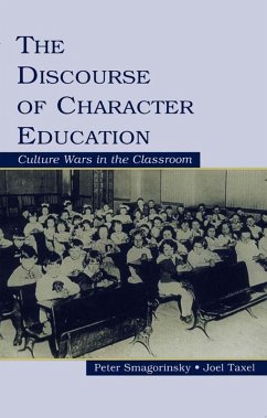 Cover The Discourse of Character Education (eBook, ePUB)