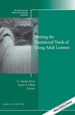 Cover Meeting the Transitional Needs of Young Adult Learners (eBook, ePUB)