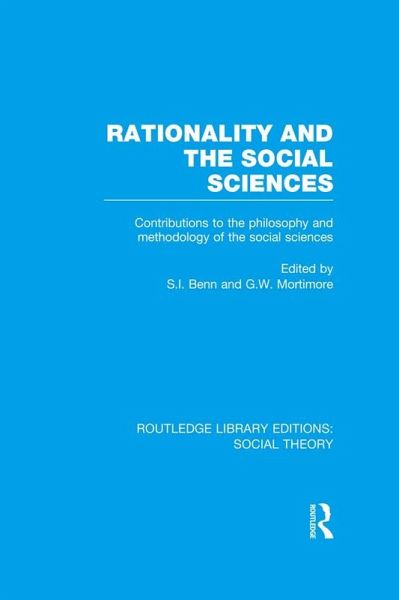 Rationality and the Social Sciences (RLE Social Theory) (eBook, ePUB)