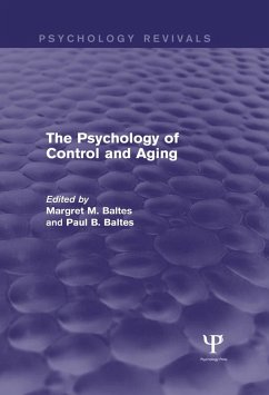 The Psychology of Control and Aging (eBook, PDF)