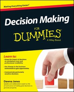 Decision Making For Dummies (eBook, PDF) - Jones, Dawna