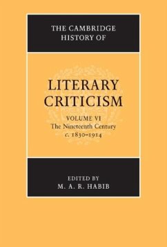 Cover Cambridge History of Literary Criticism: Volume 6, The Nineteenth Century, c.1830-1914 (eBook, PDF)