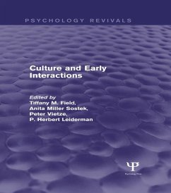 Culture and Early Interactions (Psychology Revivals) (eBook, PDF)