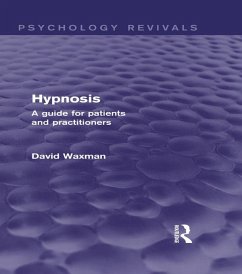 Hypnosis (Psychology Revivals) (eBook, ePUB) - Waxman, David