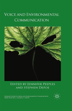 Voice and Environmental Communication (eBook, PDF) - Depoe, Stephen