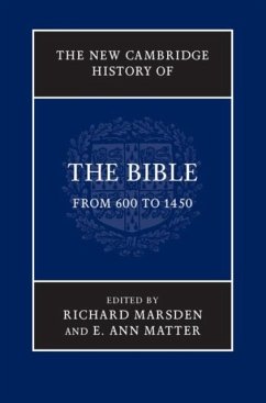 Cover New Cambridge History of the Bible: Volume 2, From 600 to 1450 (eBook, PDF)