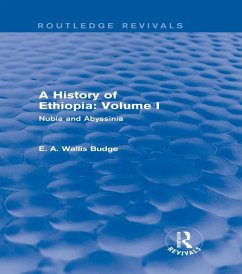 A History of Ethiopia: Volume I (Routledge Revivals) (eBook, PDF) - Budge, E. A. Wallis