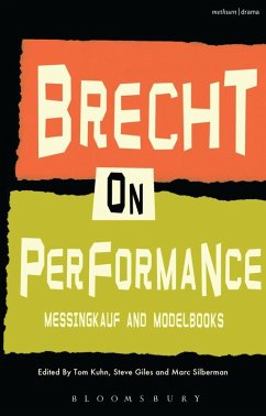 Brecht on Performance (eBook, ePUB) - Brecht, Bertolt