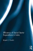 Efficiency of Social Sector Expenditure in India (eBook, ePUB)