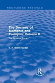 The Decrees of Memphis and Canopus: Vol. II (Routledge Revivals) (eBook, PDF)