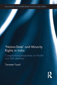 Nation-state and Minority Rights in India (eBook, PDF) - Fazal, Tanweer