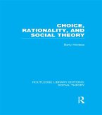Choice, Rationality and Social Theory (RLE Social Theory) (eBook, ePUB)
