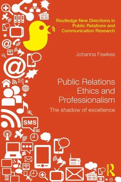 Cover Public Relations Ethics and Professionalism (eBook, ePUB)