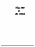 Ricanto di un canto (eBook, ePUB)