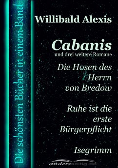 Cover Cabanis und drei weitere Romane (eBook, ePUB)