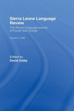 African Language Review (eBook, PDF) Cover African Language Review (eBook, PDF)