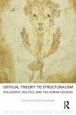 Critical Theory to Structuralism (eBook, ePUB)