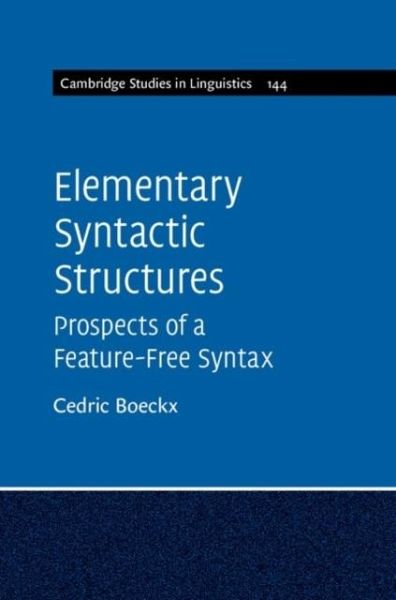 Elementary Syntactic Structures (eBook, PDF) Elementary Syntactic Structures (eBook, PDF)
