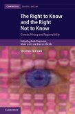 Right to Know and the Right Not to Know (eBook, PDF)