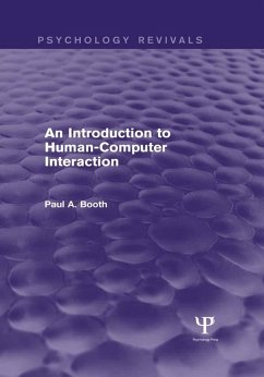 Cover An Introduction to Human-Computer Interaction (Psychology Revivals) (eBook, ePUB)