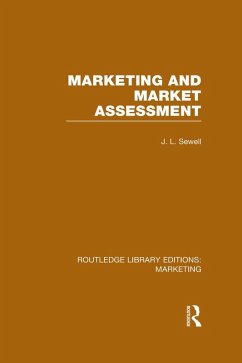 Cover Marketing and Marketing Assessment (RLE Marketing) (eBook, ePUB)