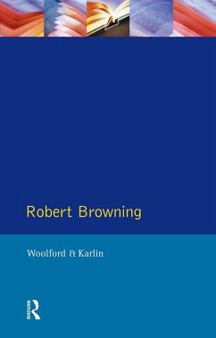 Robert Browning (eBook, ePUB) - Woolford, John; Karlin, Daniel