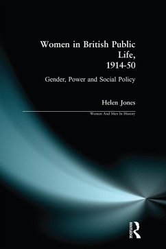 Cover Women in British Public Life, 1914 - 50 (eBook, PDF)