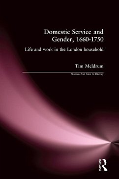 Cover Domestic Service and Gender, 1660-1750 (eBook, ePUB)