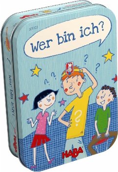 HABA 301323 - Wer Bin Ich?, Quizspiel, Familienspiel, Mitbringspiel, Reisespiel