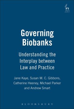 Governing Biobanks (eBook, ePUB) - Kaye, Jane; Gibbons, Susan; Heeney, Catherine; Smart, Andrew