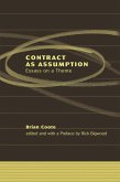 Contract as Assumption (eBook, ePUB) Contract as Assumption (eBook, ePUB)