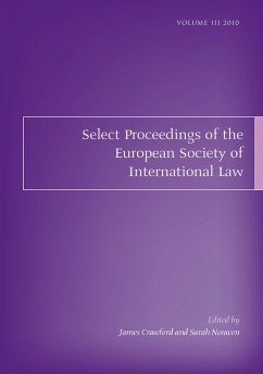 Cover Select Proceedings of the European Society of International Law, Volume 3, 2010 (eBook, ePUB)