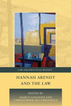 Hannah Arendt and the Law (eBook, ePUB)