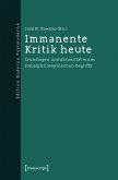 Immanente Kritik heute (eBook, PDF)