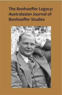 Bonhoeffer Legacy (eBook, ePUB) - Lovat, Terence