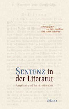 Sentenz in der Literatur (eBook, PDF)