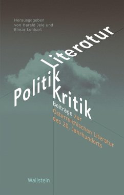 Literatur - Politik - Kritik (eBook, PDF)