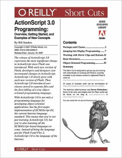 ActionScript 3.0 Programming: Overview, Getting Started, and Examples of New Concepts (eBook, ePUB) - Sanders, William