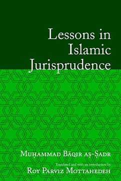 Lessons in Islamic Jurisprudence (eBook, ePUB) - As-Sadr, Muhammad Baqir