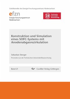 Konstruktion und Simulation eines SOFC-Systems mit Anodenabgasrezirkulation - Stenger, Sebastian