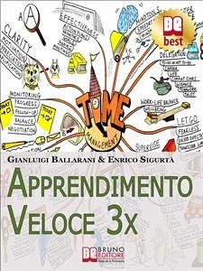 Apprendimento Veloce 3x. Tecniche e Strategie per Apprendere Qualsiasi Cosa più Rapidamente e con Meno Sforzo. (Ebook Italiano (eBook, ePUB) - Balla, Gianluca; Sigurtà, Enrico