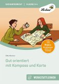 Gut orientiert mit Kompass und Karte