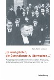 „Es wird gebeten, die Gottesdienste zu überwachen…&quote; (eBook, PDF)