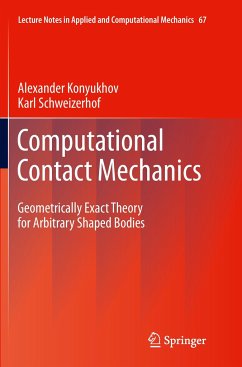 Computational Contact Mechanics - Konyukhov, Alexander;Schweizerhof, Karl