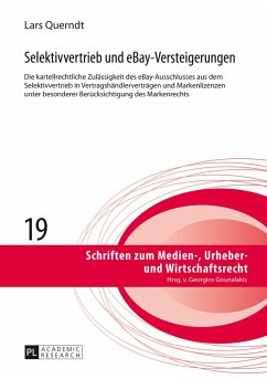 Selektivvertrieb und eBay-Versteigerungen - Querndt, Lars