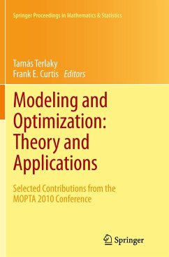 Modeling and Optimization: Theory and Applications