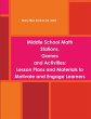 Middle School Math Stations, Games and... - Bild 1