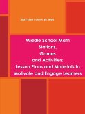 Middle School Math Stations, Games and Activities