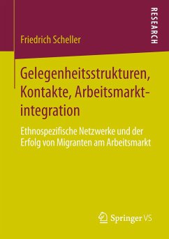 Gelegenheitsstrukturen, Kontakte, Arbeitsmarktintegration - Scheller, Friedrich