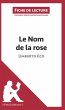 Le Nom de la rose d'Umberto Eco (Fiche... - Bild 1